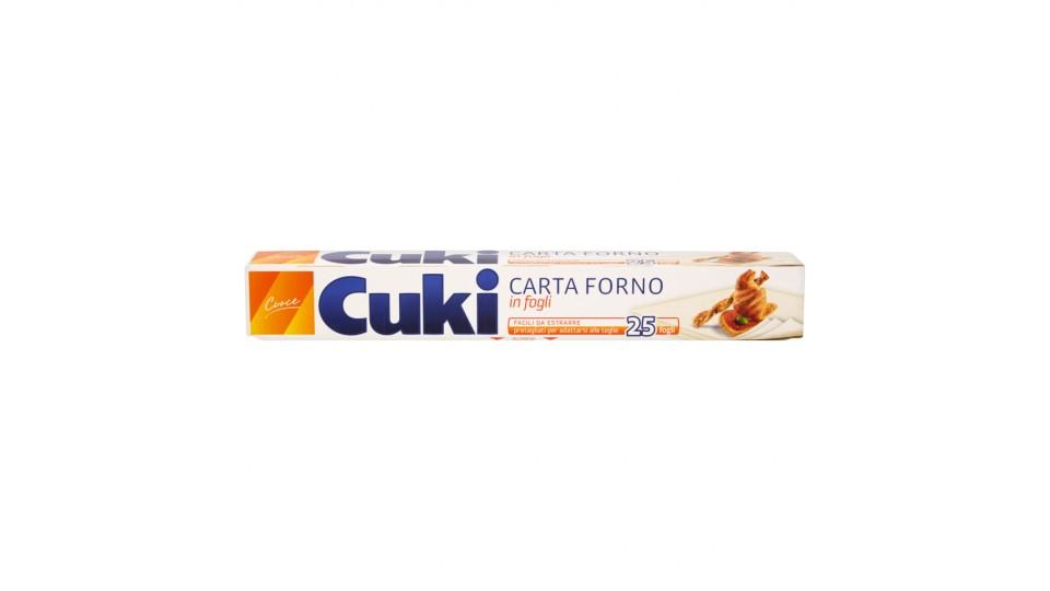 Cuki Cuoce Carta Forno in fogli (25 fogli)