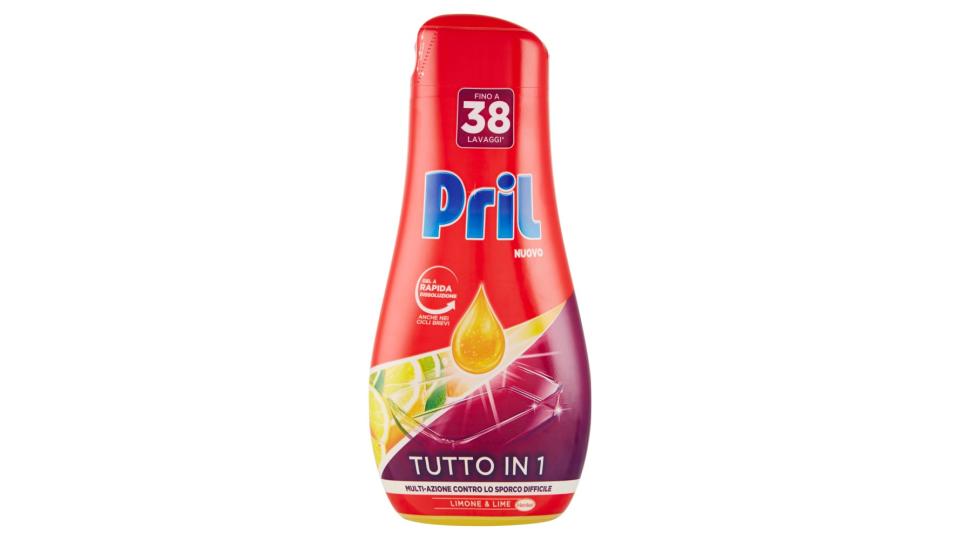 PRIL Tutto in 1 Gel Limone 684 ml.