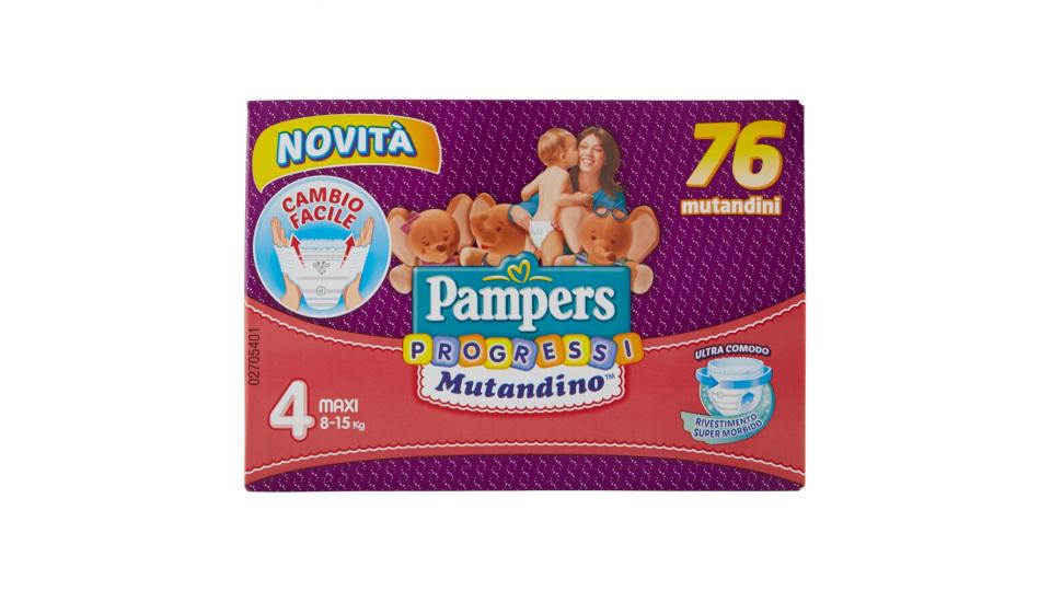 Pampers Progressi Quadri x76