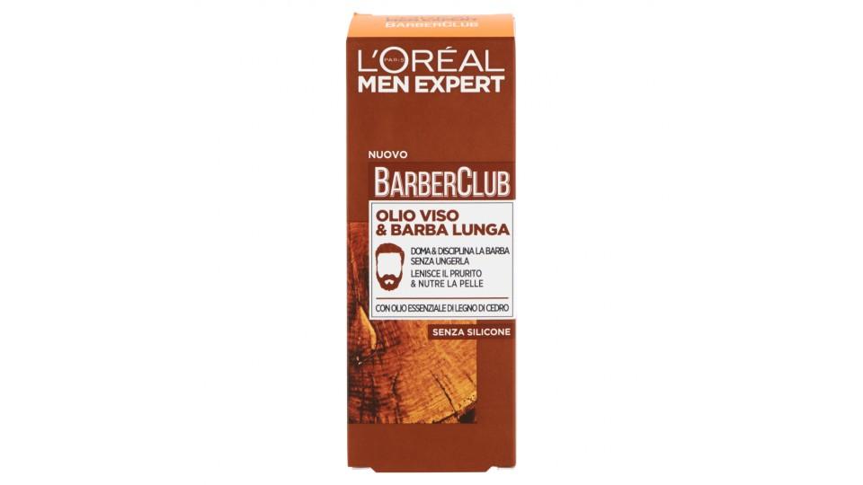 L'Or�al Paris Men Expert Barber Club - Olio disciplinante idratante per viso e barba lunga