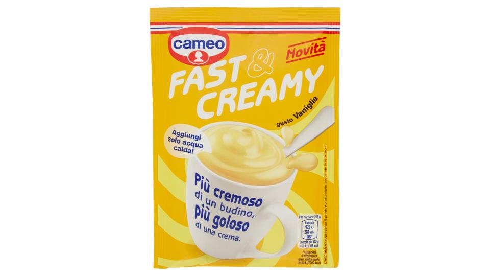 cameo Fast & Creamy gusto Vaniglia