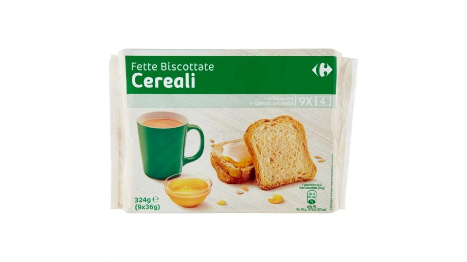 Mulino Bianco fette biscottate armonie cereali x32