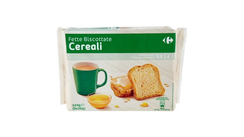 Mulino Bianco fette biscottate armonie cereali x32