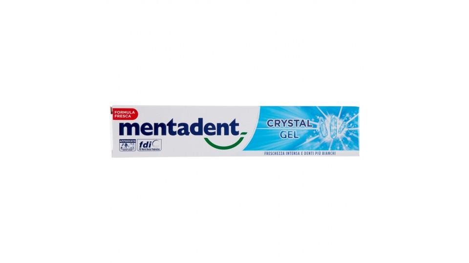 Mentadent dentifricio crystal gel