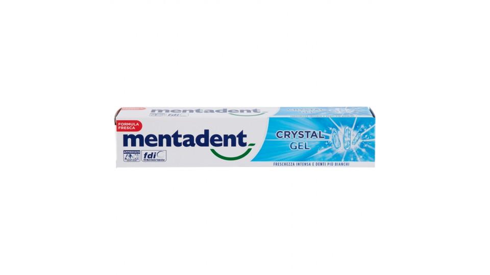 Mentadent dentifricio crystal gel