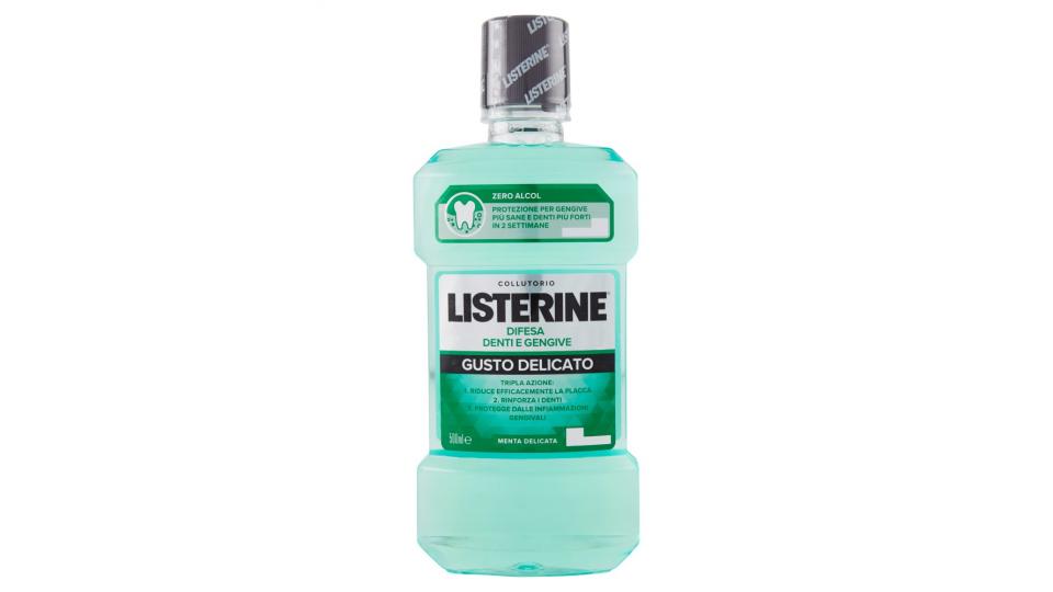 Listerine Difesa Denti e Gengive Gusto Delicato