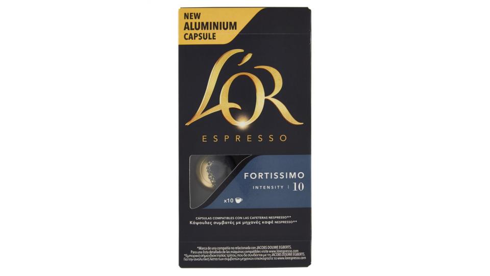 L'OR Espresso Fortissimo 10 10 Capsule