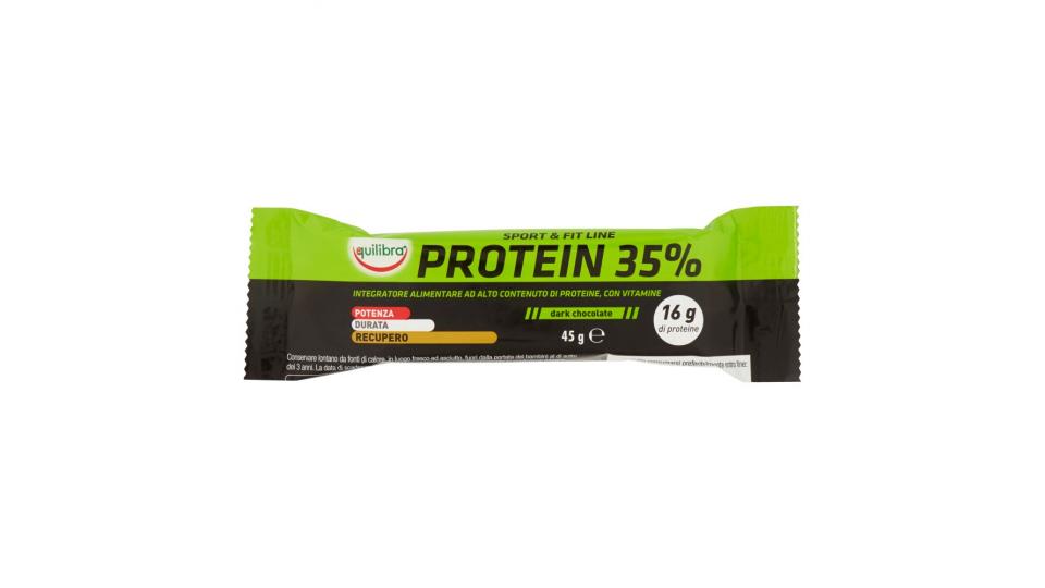 equilibra Sport & Fit Line Protein 35% dark chocolate