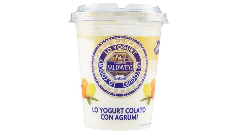 Caseificio Val d'Aveto lo Yogurt Colato con Agrumi