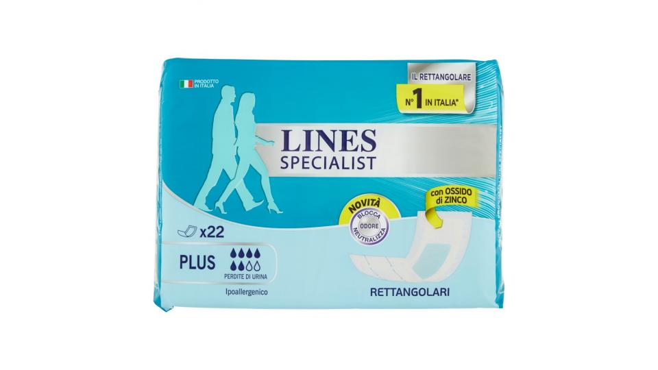 Lines Specialist Rettangolare Plus x22