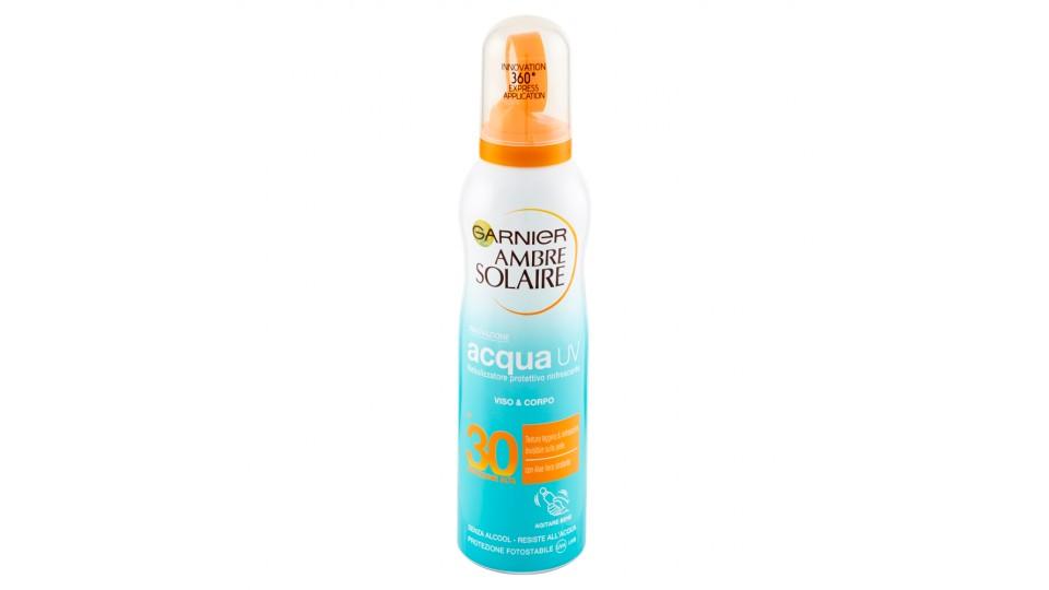 Garnier Ambre Solaire Spray Nebulizzatore Protettivo e Rinfrescante con Acqua Solare UV IP30