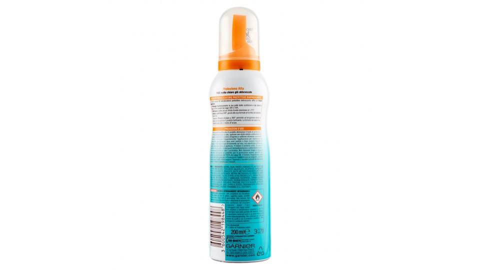 Garnier Ambre Solaire Spray Nebulizzatore Protettivo e Rinfrescante con Acqua Solare UV IP30