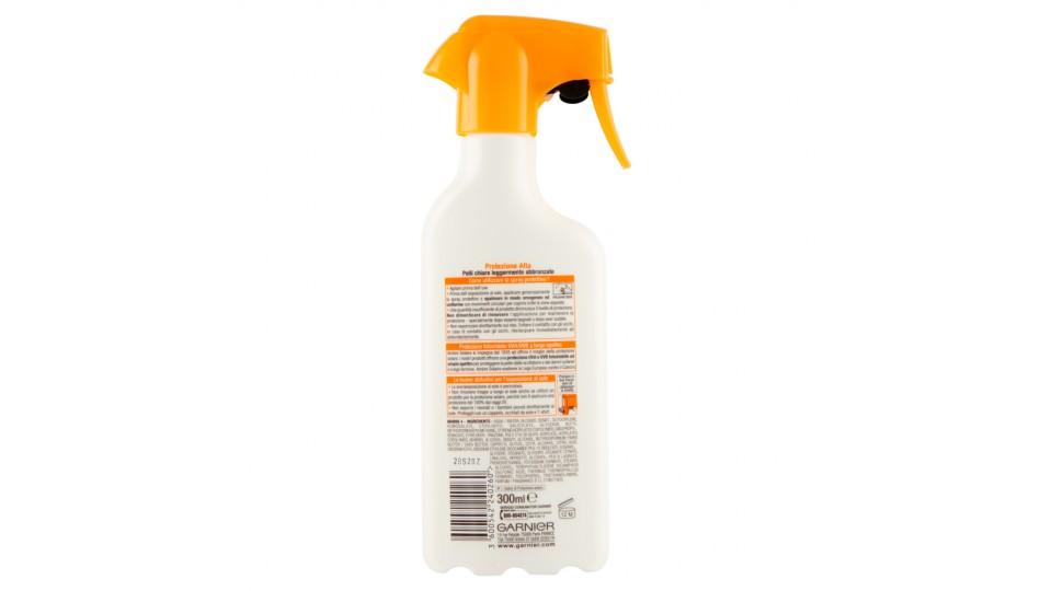 Garnier Ambre Solaire Spray Protettivo Gachette ad assorbimento rapido, IP30