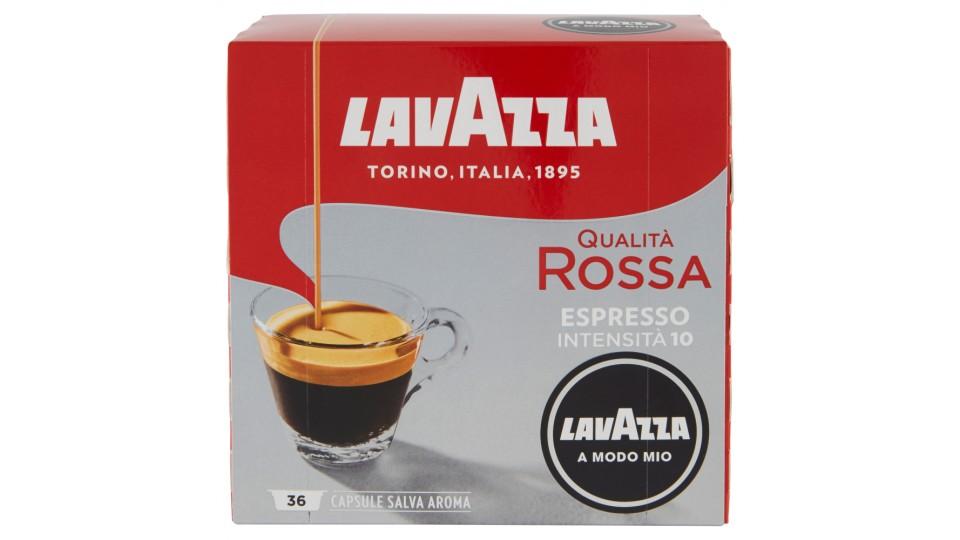 Lavazza A Modo Mio Qualità Rossa Espresso 36 Capsule Salva Aroma