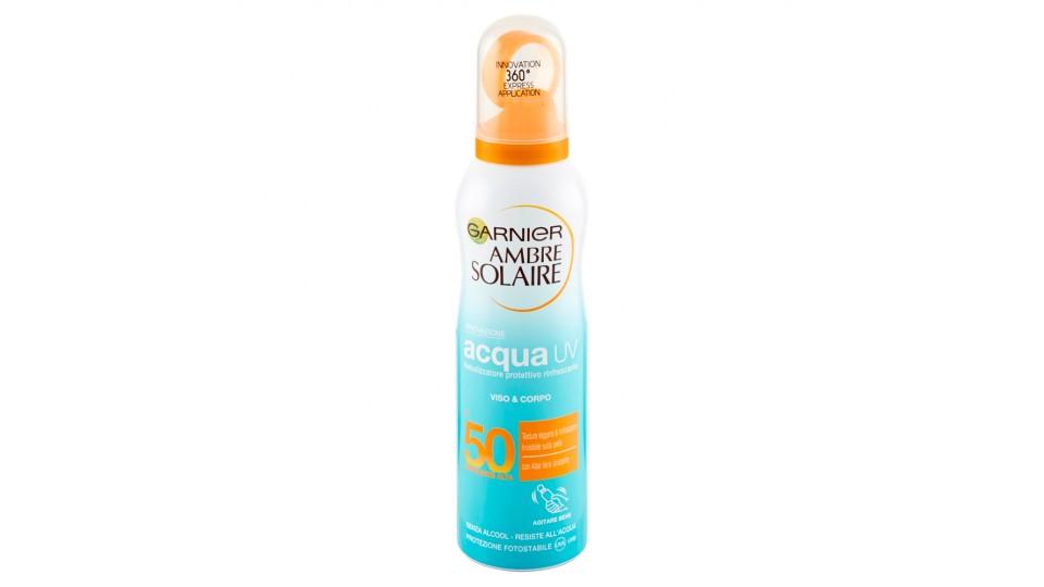 Garnier Ambre Solaire Spray Nebulizzatore Protettivo e Rinfrescante con Acqua Solare UV IP50