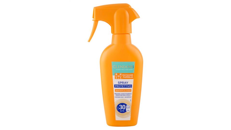 Clinians Protezione Famiglia Spray Protettivo SPF 30 Alta