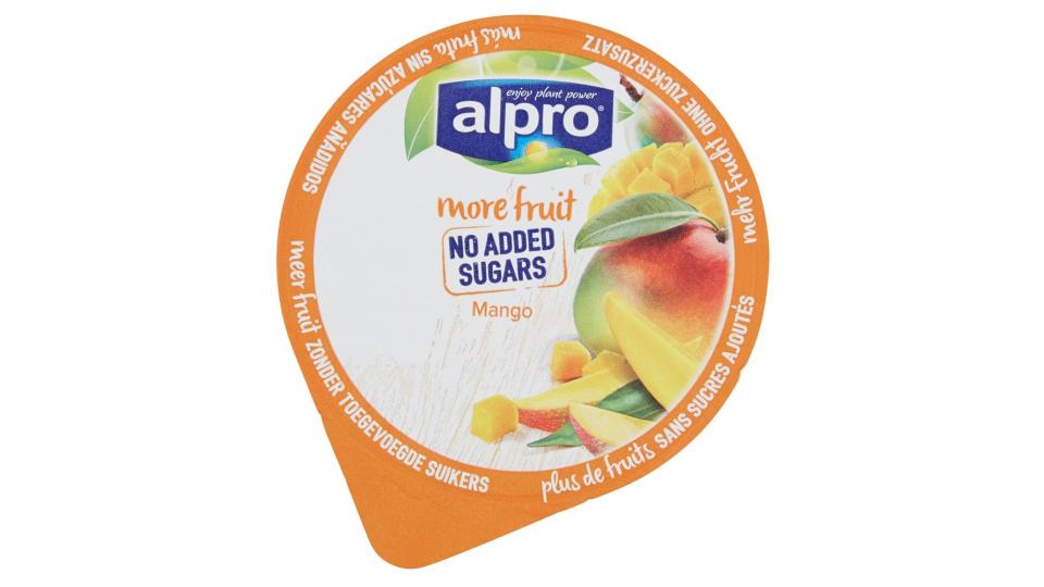 alpro più frutta* No Zuccheri Aggiunti Mango
