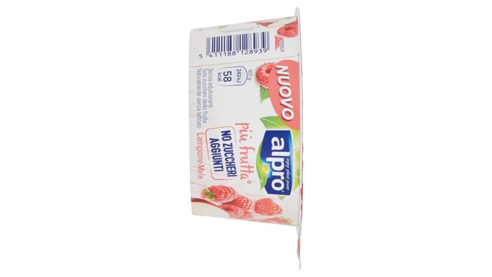 alpro più frutta* No Zuccheri Aggiunti Lampone Mela