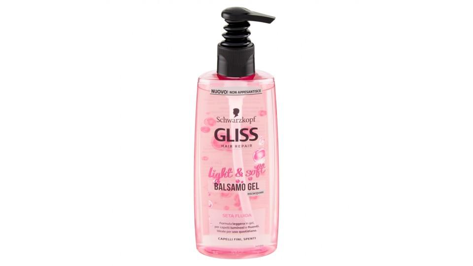 Gliss Hair Repair Light & Soft Balsamo Gel Seta Fluida