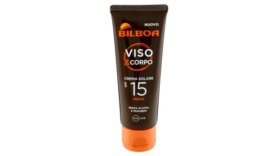 Bilboa Viso&Corpo Crema Solare SPF 15 Media