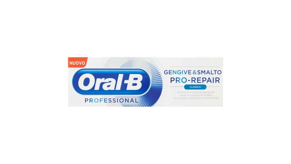 Oral-B Professional Dentifricio Gengive & Smalto Pro-Repair Classico