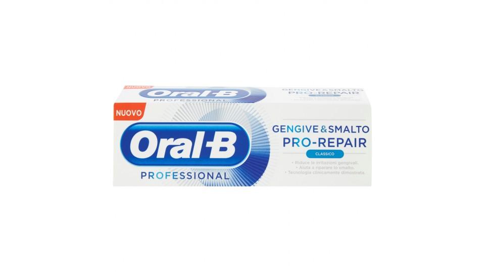 Oral-B Professional Dentifricio Gengive & Smalto Pro-Repair Classico
