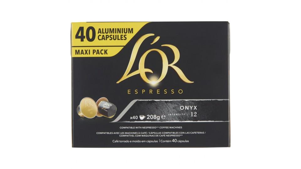 L'Or Espresso Onyx 40 Capsule