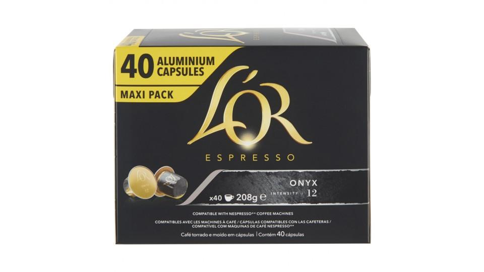 L'Or Espresso Onyx 40 Capsule