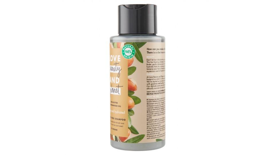 Love beauty and planet happy and hydrated Sulfate-Free Shampoo