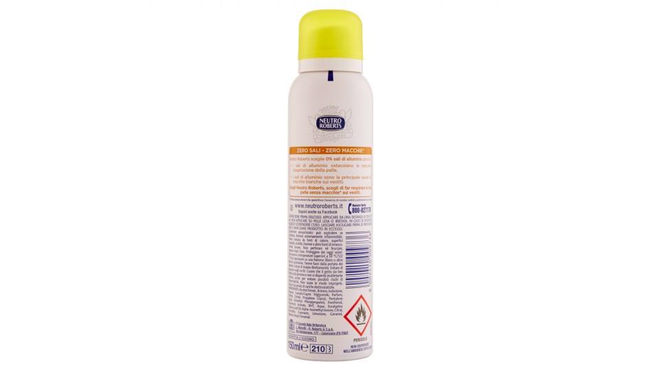 Neutro Roberts fresco zero% sali bergamotto e zenzero Deo Spray