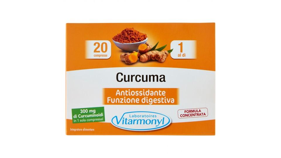 Laboratoires Vitarmonyl Curcuma Antiossidante Funzione digestiva 20 compresse