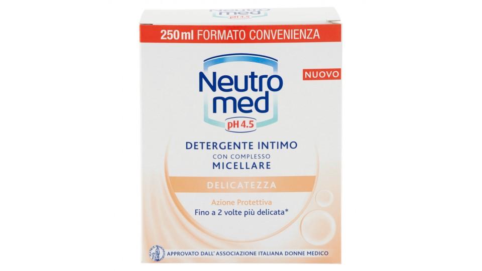 Neutromed pH 4.5 Detergente Intimo con Complesso Micellare Delicatezza