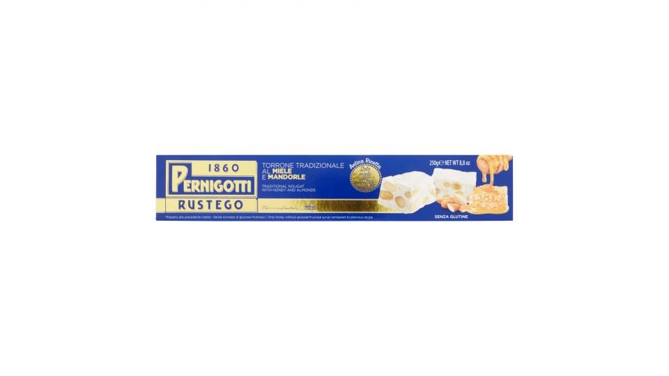 Pernigotti Rustego Torrone Tradizionale al Miele e Mandorle