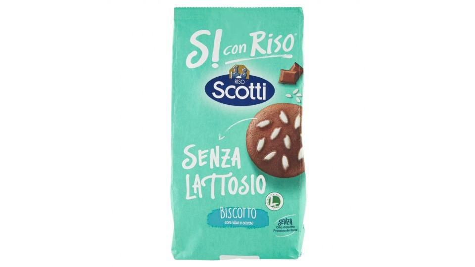 Riso Scotti Si con Riso Senza Lattosio Biscotto con riso e cacao