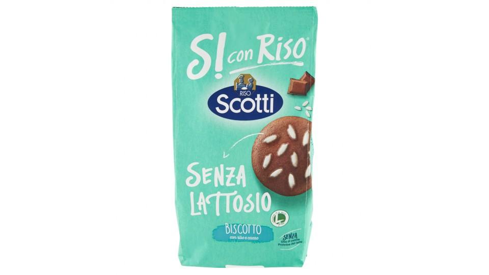 Riso Scotti Si con Riso Senza Lattosio Biscotto con riso e cacao