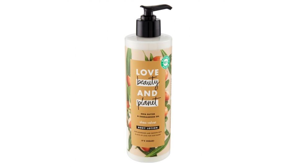 Love beauty and planet shea velvet Body Lotion