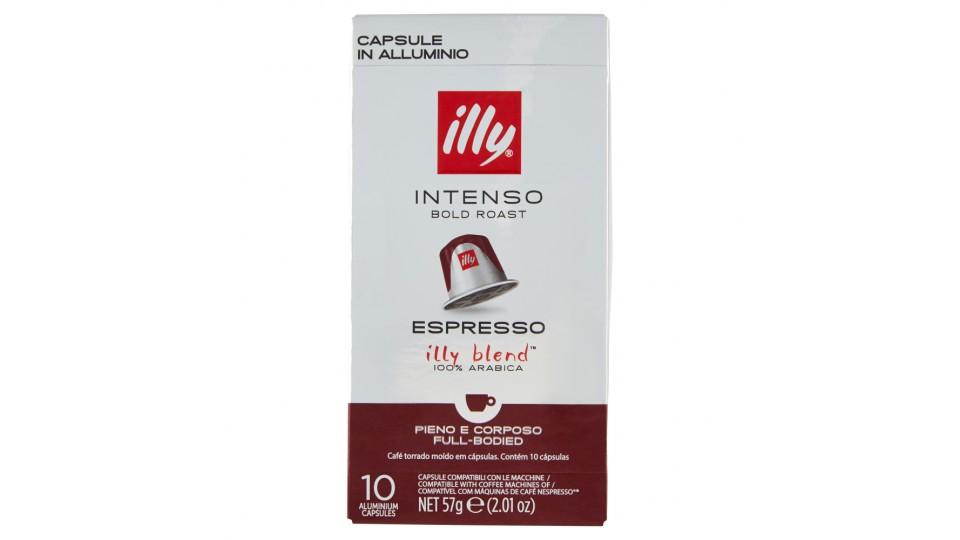 illy Intenso Espresso 10 Capsule Compatibili con le Macchine Nespresso*