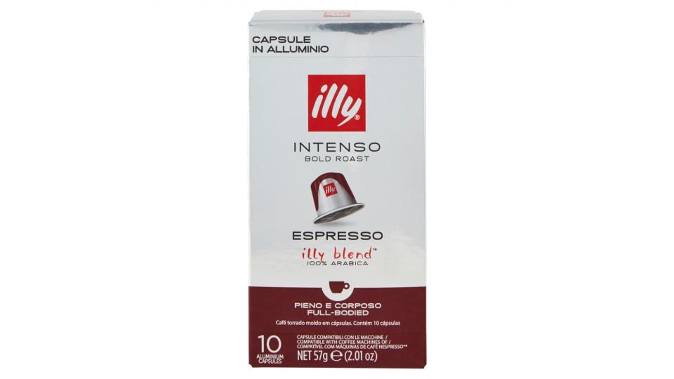 illy Intenso Espresso 10 Capsule Compatibili con le Macchine Nespresso*