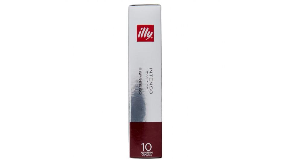 illy Intenso Espresso 10 Capsule Compatibili con le Macchine Nespresso*