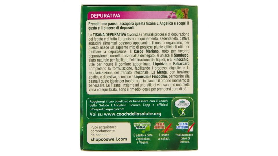 L'Angelica Nutraceutica le Tisane Depurativa Detox 20 Filtri