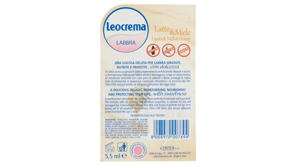 Leocrema Labbra Lipstick Latte & Miele