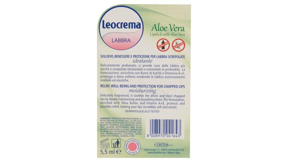 Leocrema Labbra Lipstick Aloe Vera