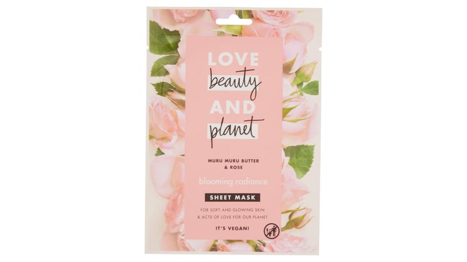 Love beauty and planet blooming radiance Sheet Mask