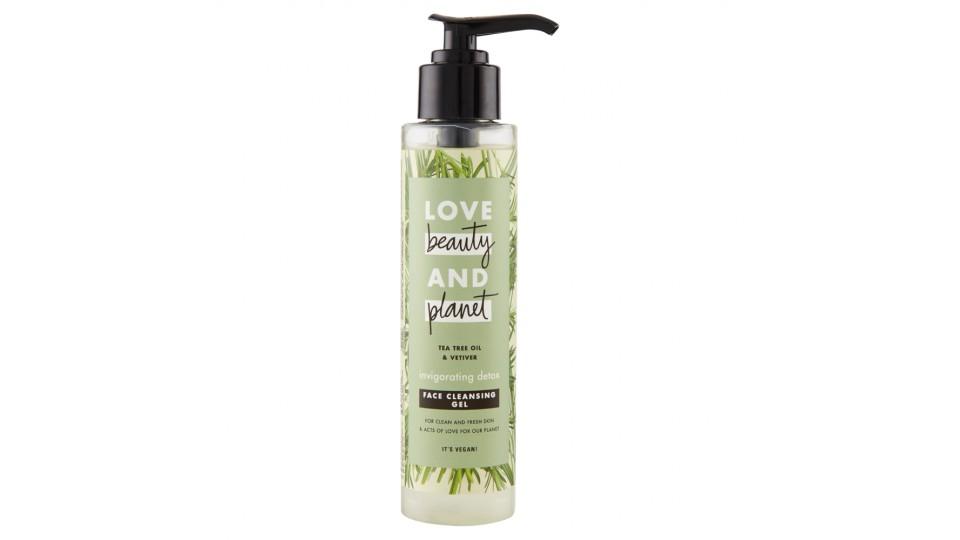 Love beauty and planet invigorating detox Face Cleansing Gel