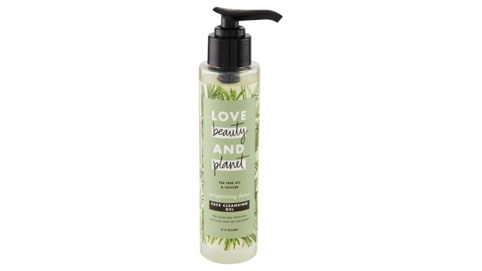 Love beauty and planet invigorating detox Face Cleansing Gel