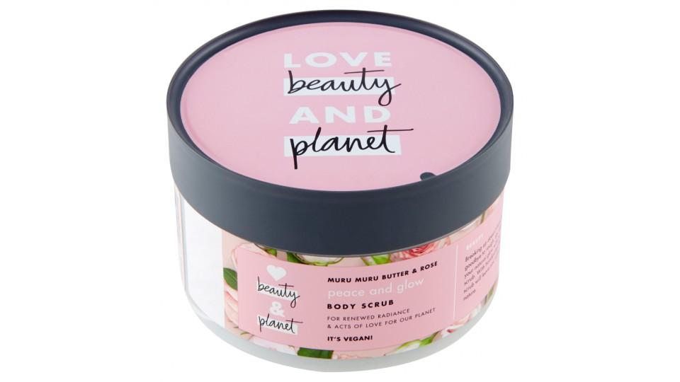Love beauty and planet peace and glow Body Scrub