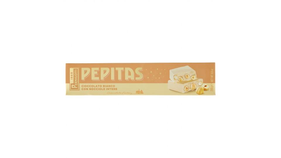 Pernigotti Pepitas Cioccolato Bianco con Nocciole Intere