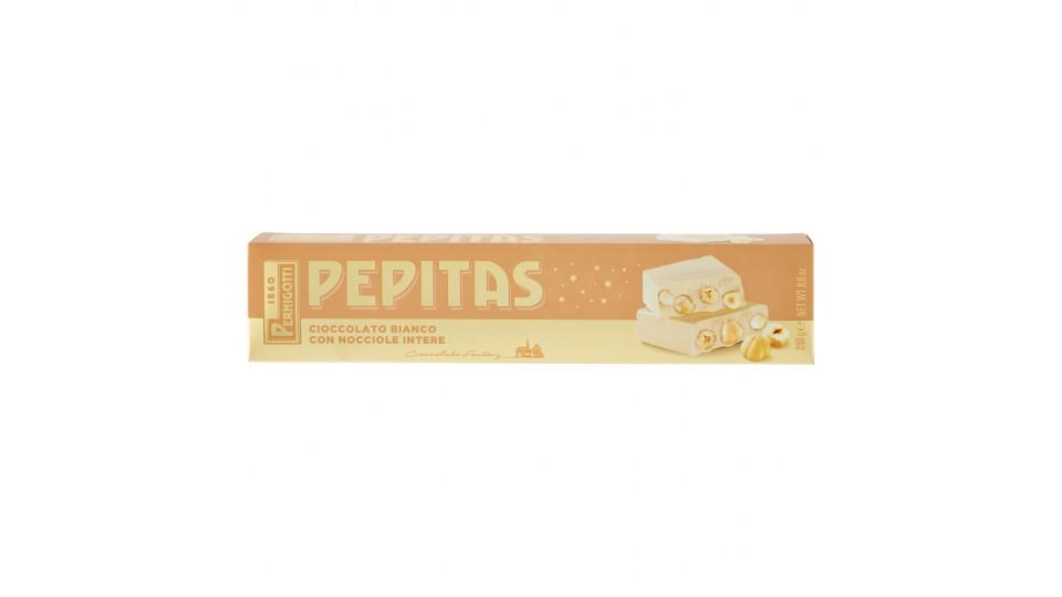 Pernigotti Pepitas Cioccolato Bianco con Nocciole Intere