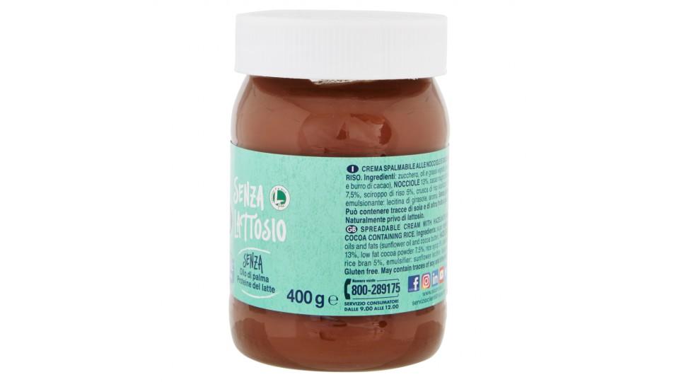 Riso Scotti Si con Riso Senza Lattosio Crema Spalmabile con riso, nocciole e cacao