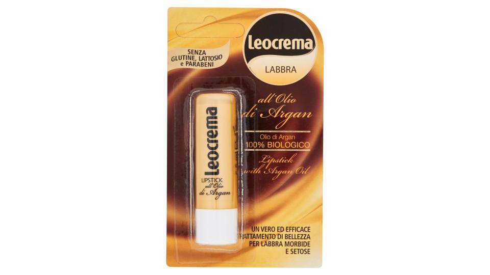Leocrema Labbra Lipstick all'Olio di Argan